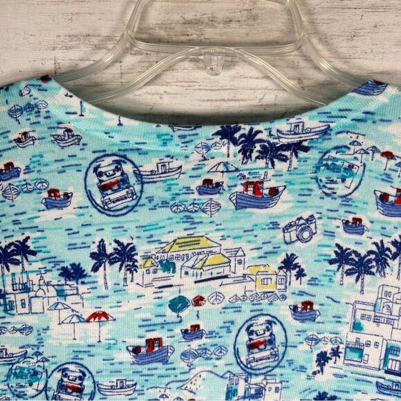 Talbots Santorini Soft Knit 3/4 Sleeve Coastal Cardigan 1x - Picture 7 of 8